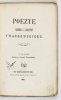 TWARDOWSKI Samuel z Skrzypny - Poezye. Z. 1-4 (w 2 wol.). Wyd. Kazimierza Józefa Turowskiego